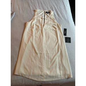 Lulus cream shift dress
